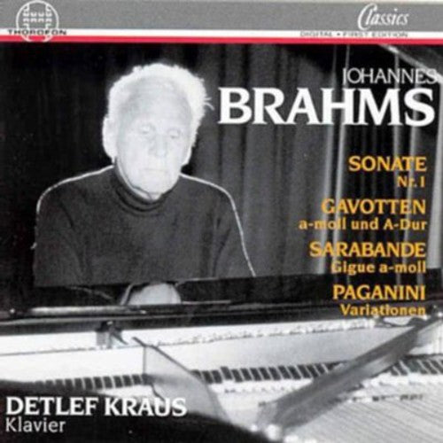 the album cover for Detlef Kraus - Piano Works / Son No 1