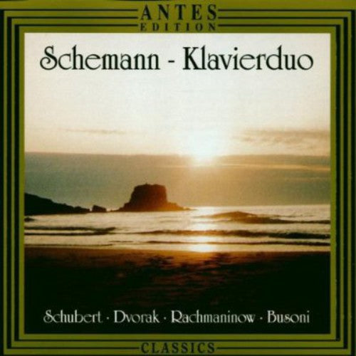 the album cover for Schemann Duo - Schemann Piano Duo
