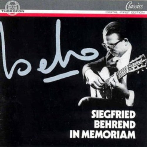 Behrend,siegfried - Siegfried Behrend In Memoriam - Music CD