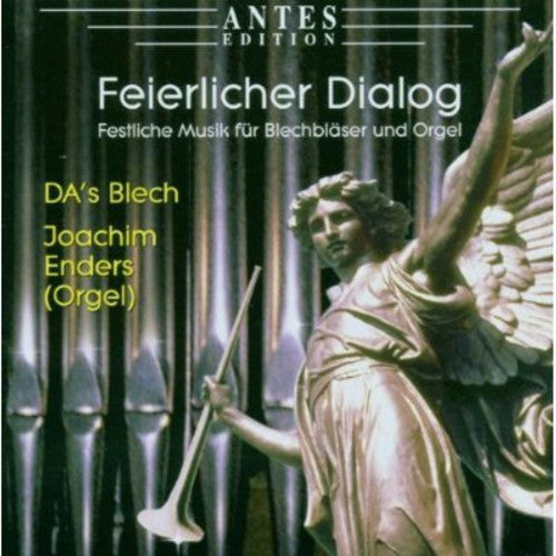 the album cover for Joachim Enders - Solemn Dialogue Festive Music for Brass