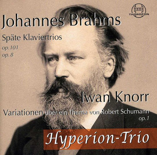 Brahms / Hyperion Trio - Spate Klaviertios Op 101 - Music CD
