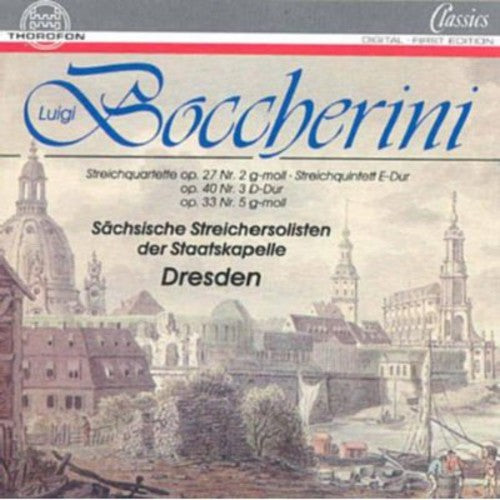 Bocherini / Sachsische Streichsolisten - String Quartets - Music CD