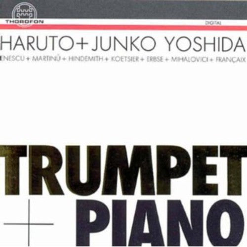 the album cover for Haruto Yoshida - Trumpet & Piano Legende / Sonatina