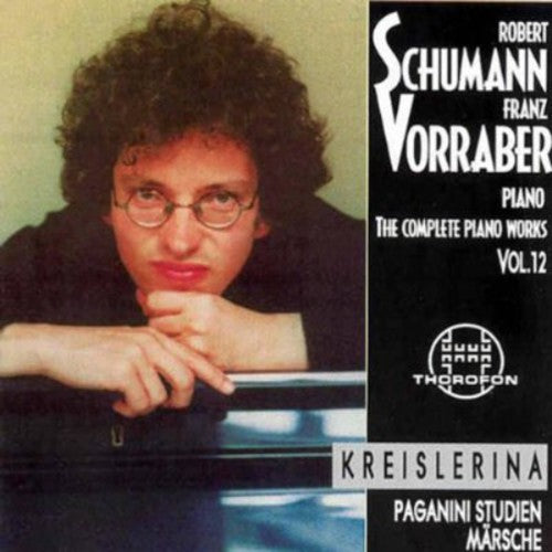 the album cover for Franz Vorraber - Complete Piano Works 12