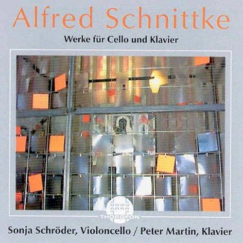 the album cover for Sonja Schröder - Works for Cello & Piano