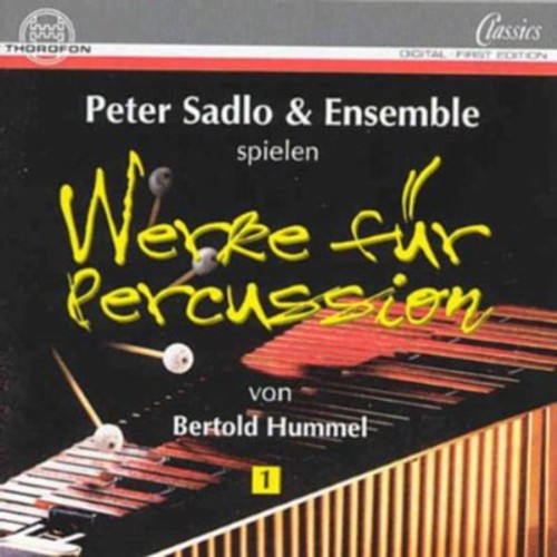 Hummel / Sadlo,peter - Works For Percussion - Music CD