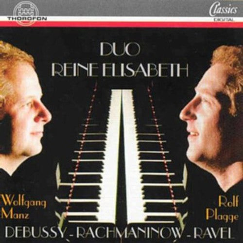 the album cover for Duo Reine Elisabeth - Blanc Et Noir / Rapsodie Espagnole