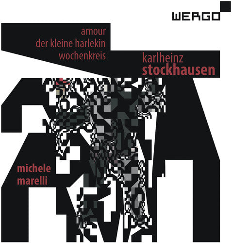 the album cover for Stockhausen / Marelli / Abellan - Amour Der Kleine Harlekin Wochenkreis