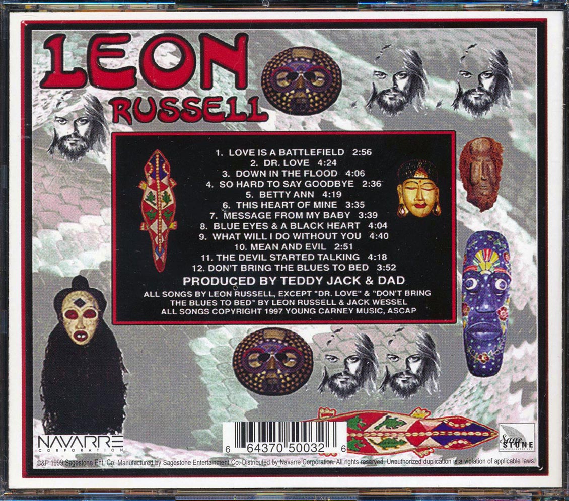 Leon Russell - Face In The Crowd Music CD