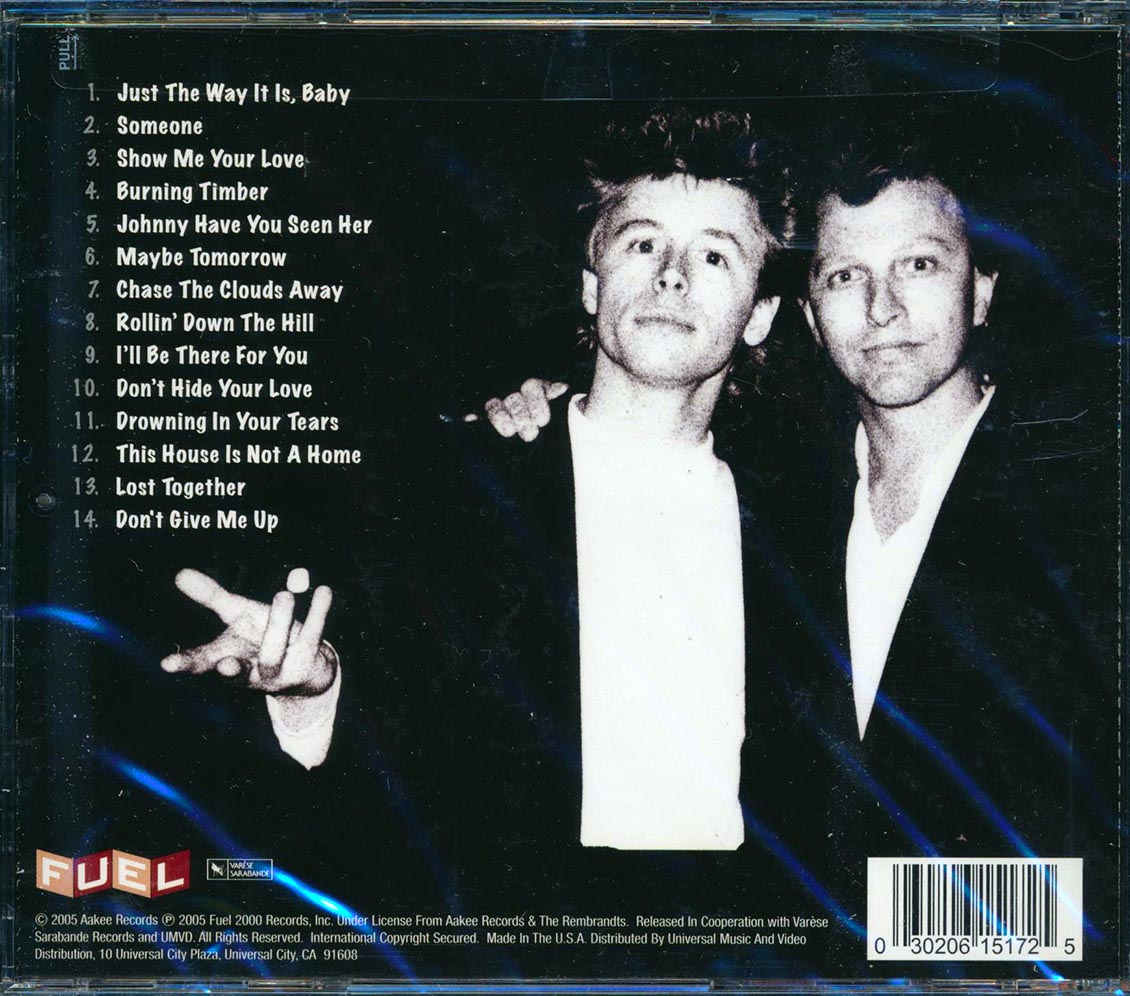 The Rembrandts Choice Picks Music CD