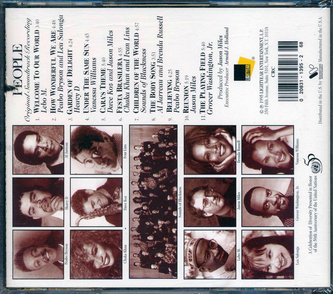 Chaka Khan, Al Jarreau, Heavy D, Etc. - People: A Musical Celebration Of Diversity (marked/ltd stock) Music CD