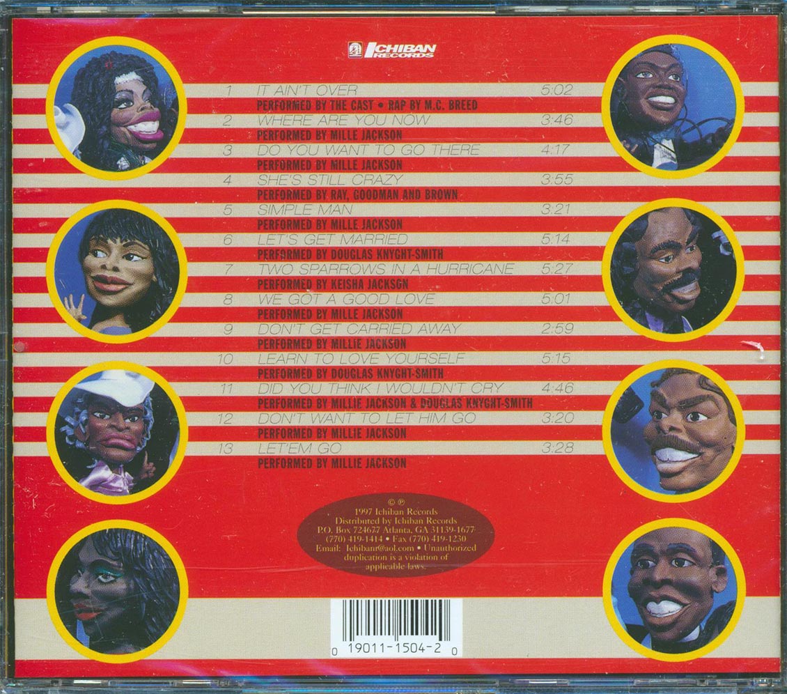 Millie Jackson And Cast - The Sequel: It Ain't Over Music CD