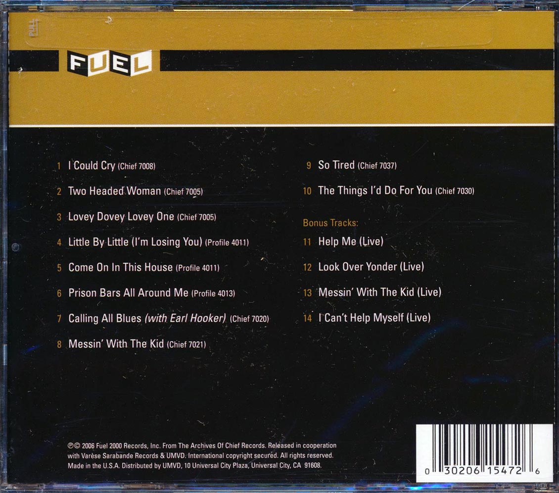 Junior Wells An Introduction To Jr Wells Music CD