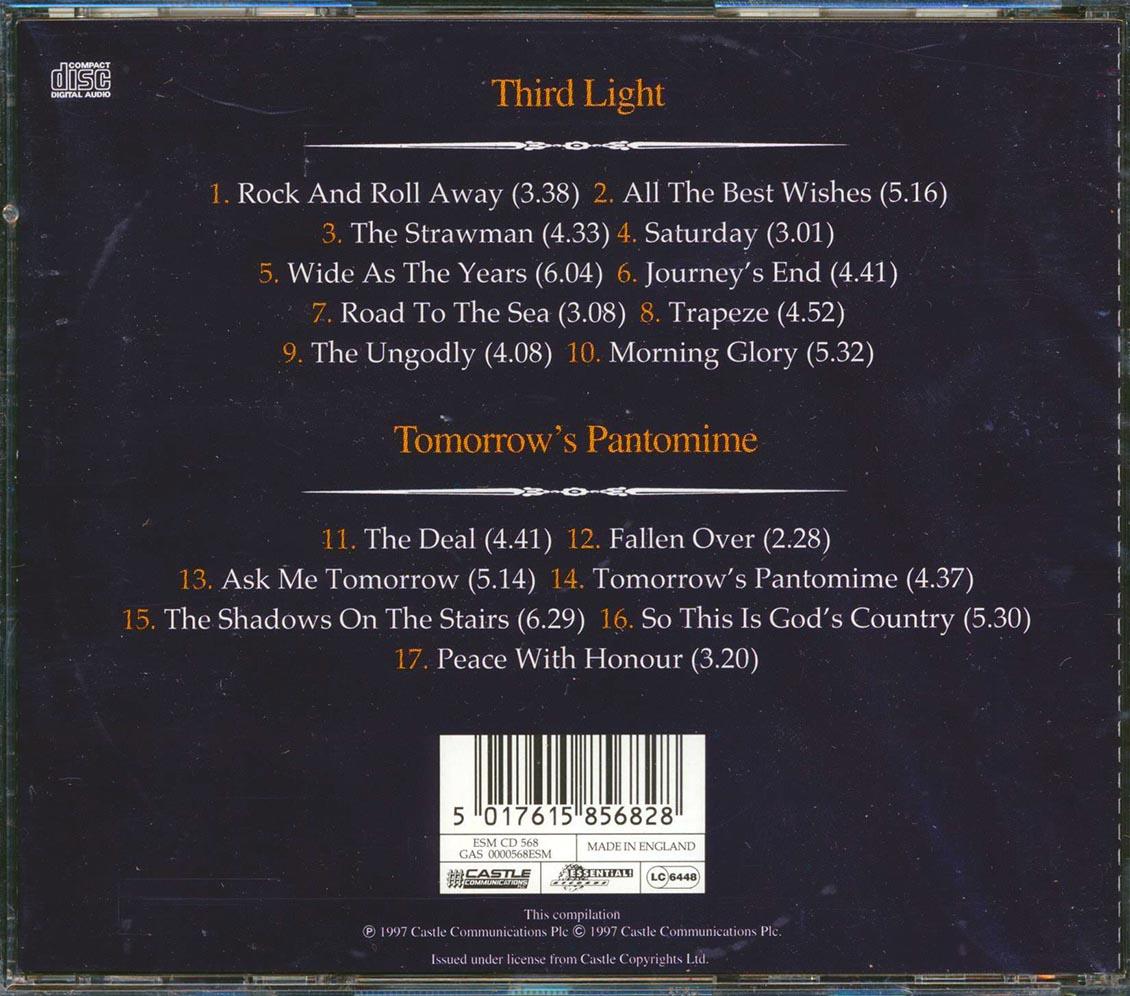 Decameron - Third Light + Tomorrow's Pantomime (2 albums on 1 CD) Music CD
