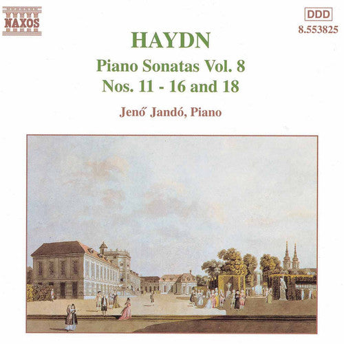 the album cover for Jenő Jandó - Piano Sonatas 8