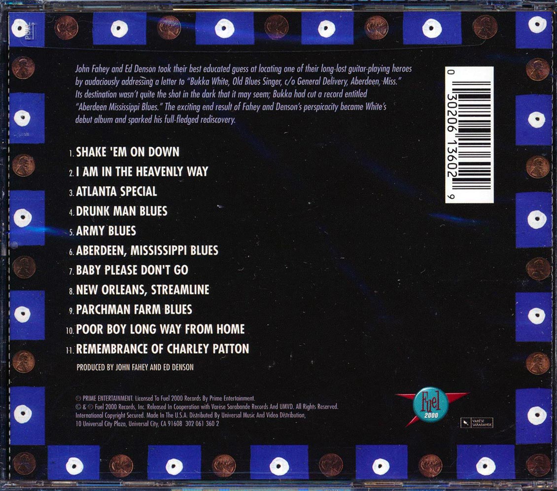Bukka White - Revisited (marked/ltd stock) Music CD
