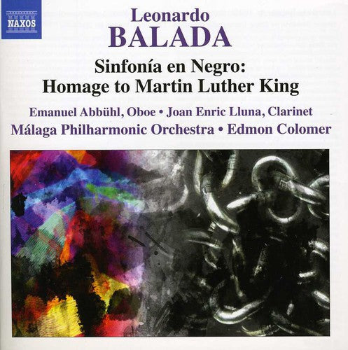 the album cover for Edmon Colomer - Sinfonia en Negro: Homage to Martin Luther King