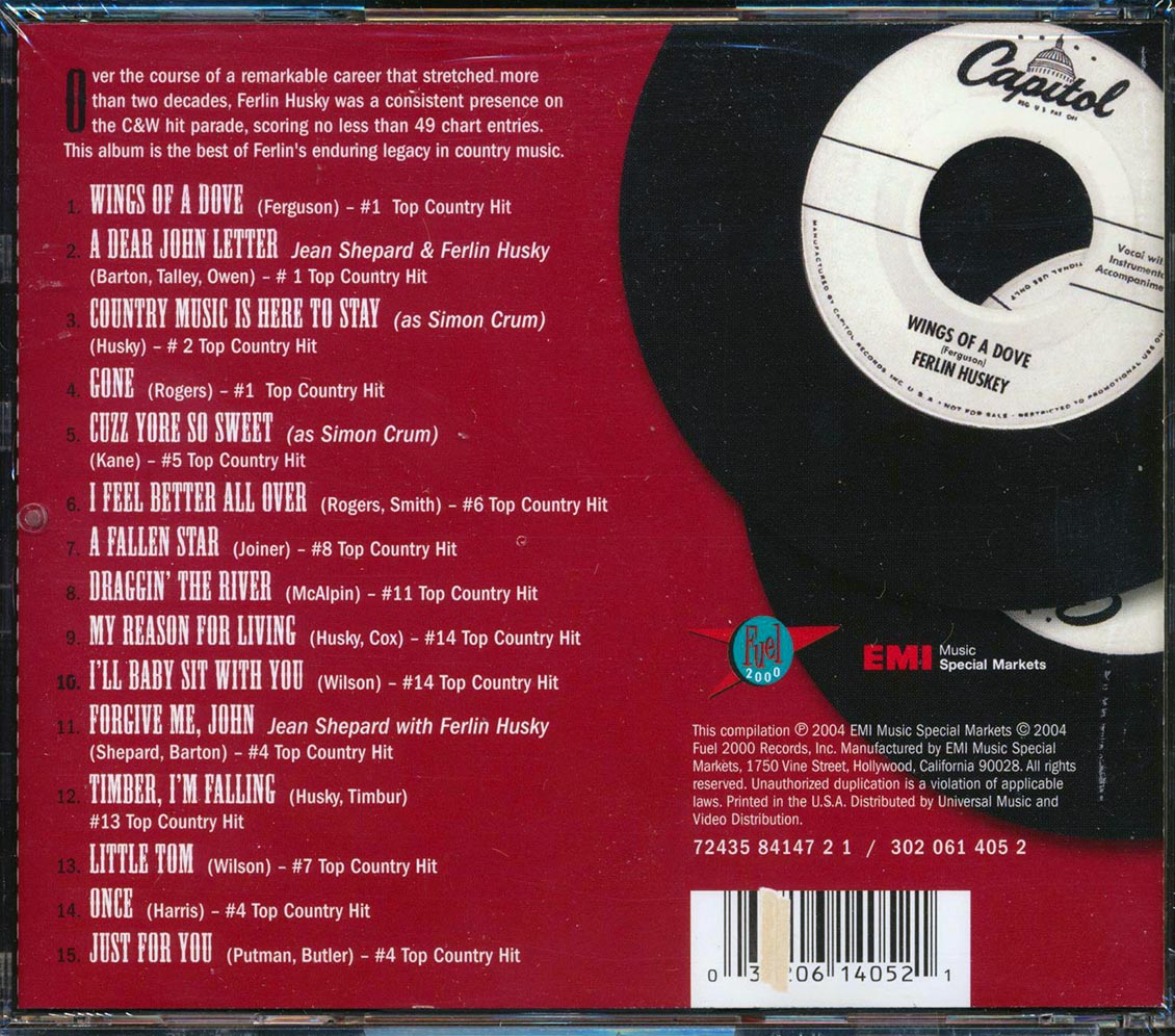 Ferlin Husky Absolutely The Best marked/ltd stock Music CD