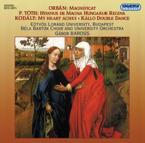 the album cover for Kodaly / Toth / Cserna / Melath - Gyorgy Organ