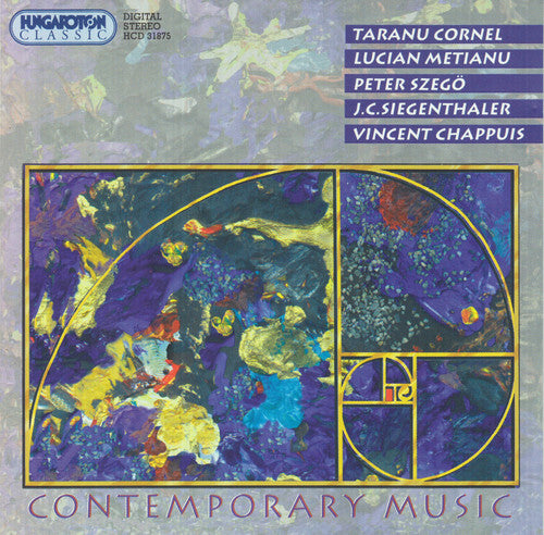 the album cover for Szego / Cornel Taranu - Contemporary Music