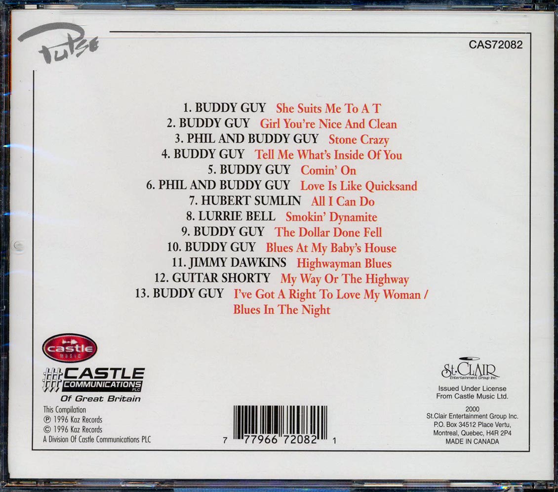 Buddy Guy - Buddy Guy & Friends Volume 1 Music CD