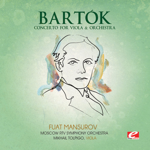 Bartok - Concerto For Viola & Orchestra - Music CD