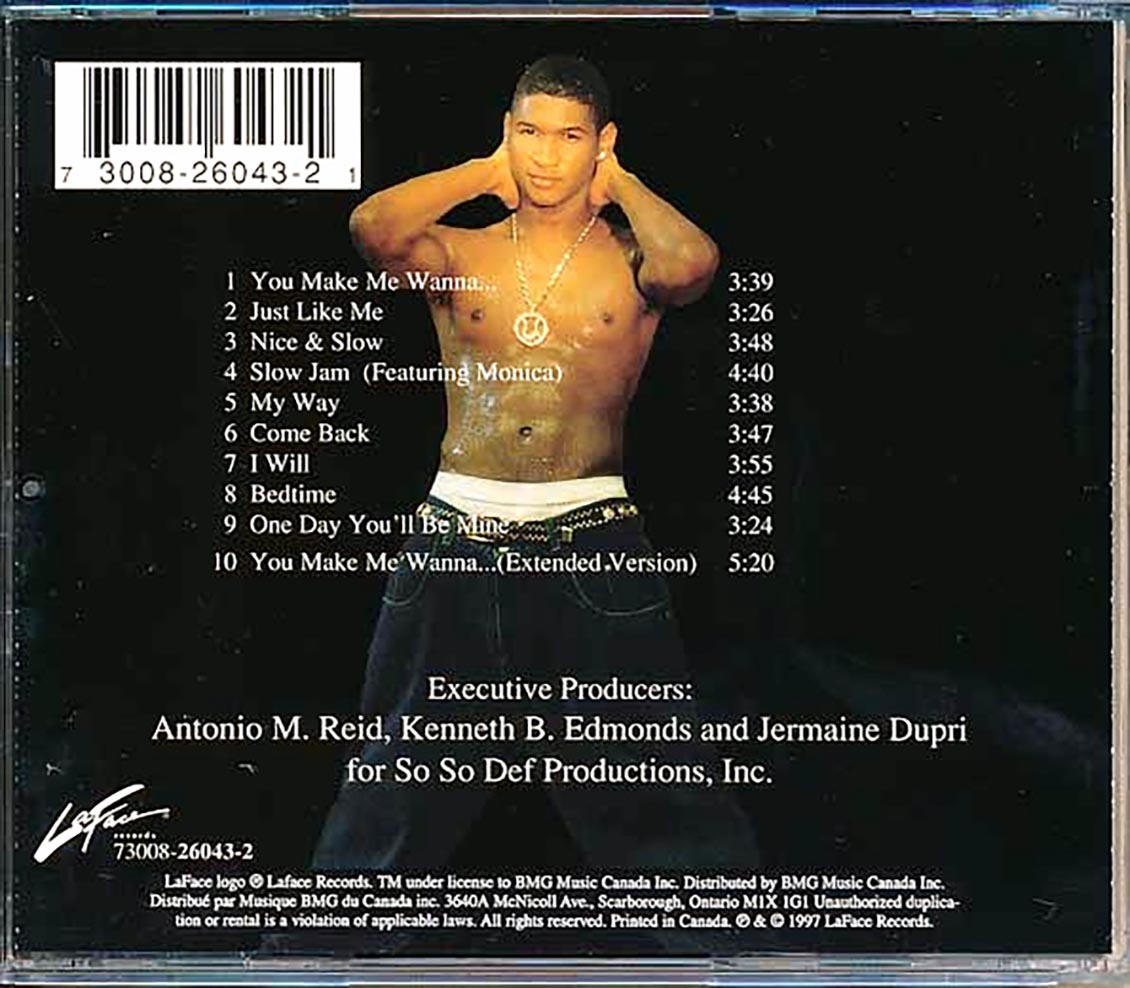 Usher - My Way Music CD