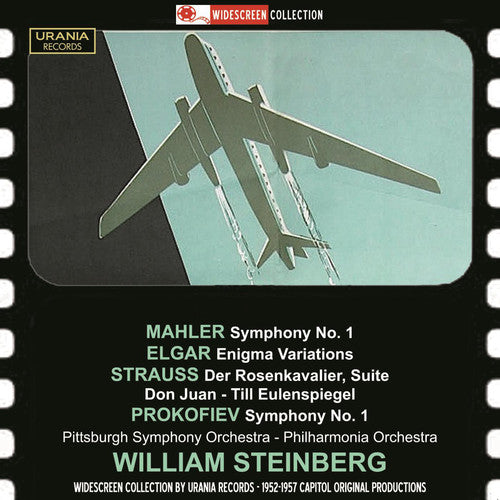 the album cover for Mahler / Elgar / Strauss - Symphony No. 1 / Enigma Variations