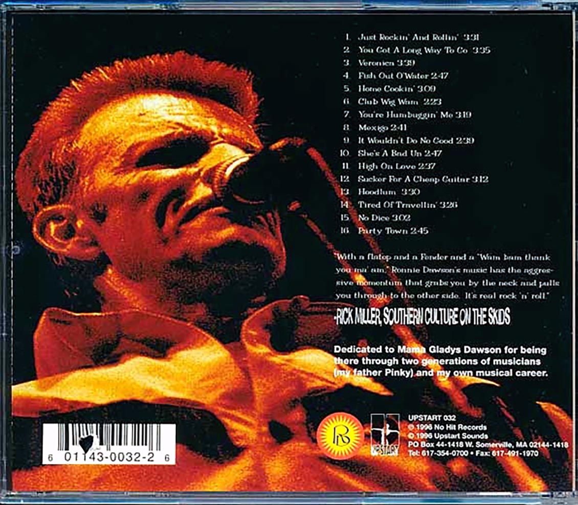 Ronnie Dawson - Just Rockin' & Rollin' (marked/ltd stock) Music CD