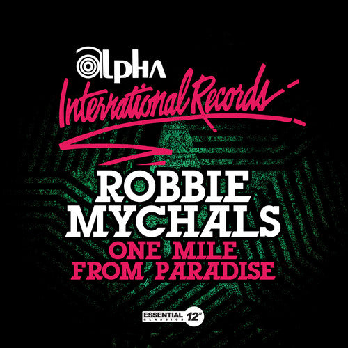 the album cover for Mychals, Robbie - One Mile from Paradise