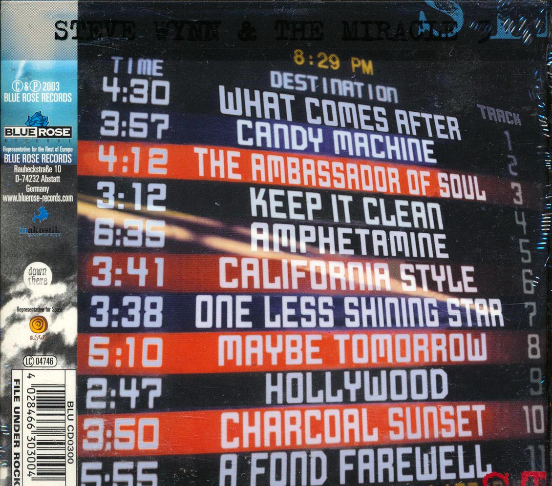 Steve Wynn & The Miracle 3 Static Transmission 2xCD Music CD