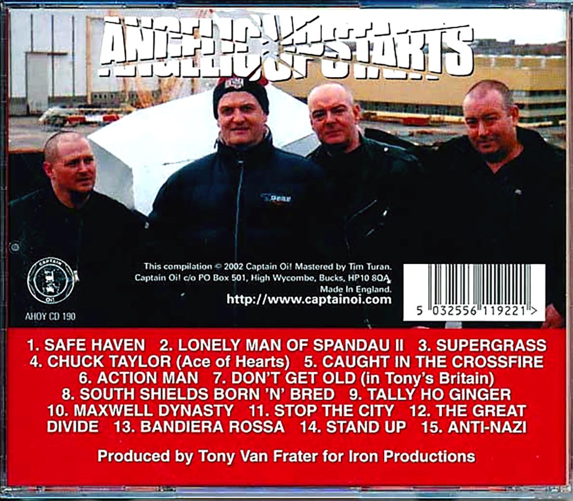 Angelic Upstarts - Sons Of Spartacus Music CD