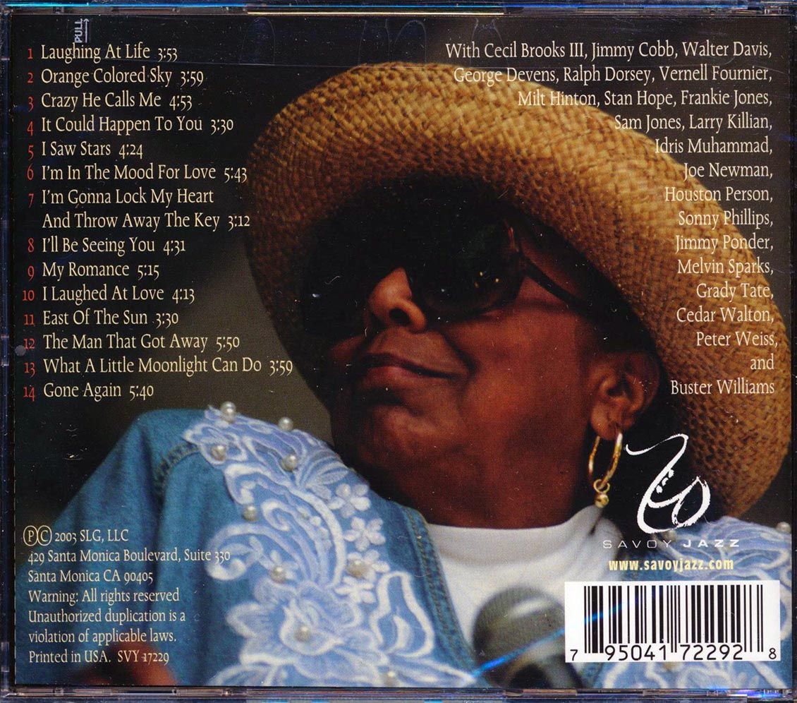 Etta Jones - Doin' What She Does Best Music CD