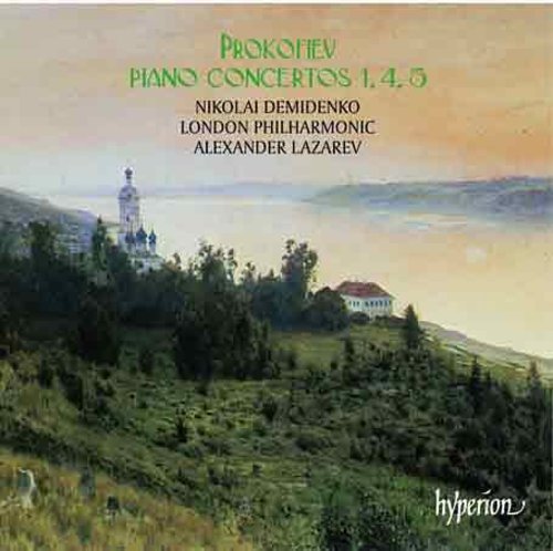 the album cover for S. Prokofiev - Piano Concertos 1 4 & 5