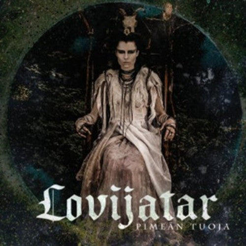 the album cover for Lovijatar - Pimean Tuoja