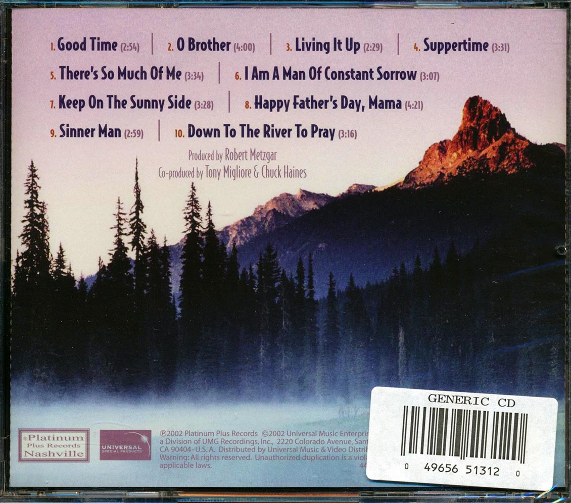 Smokey River Boys - Smokey River Boys Sing O Brother Music CD