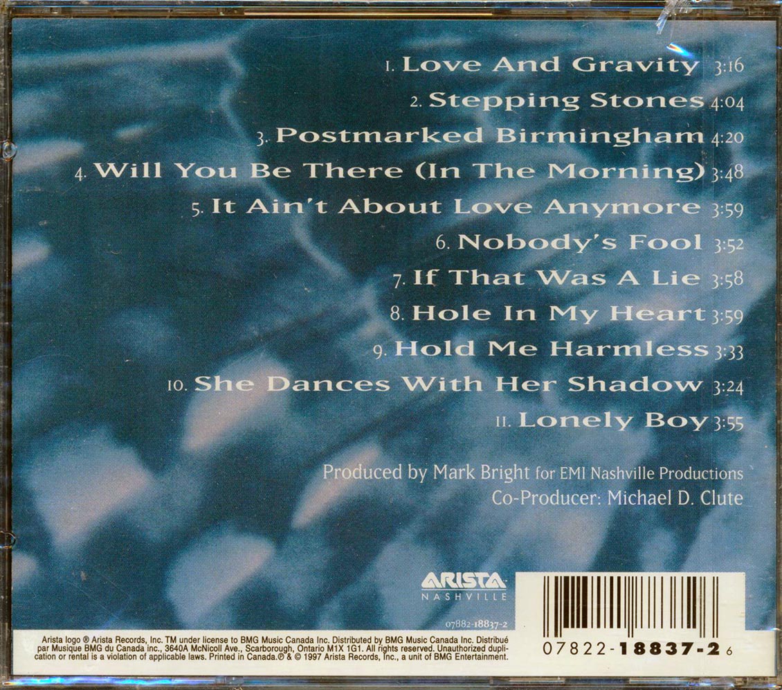 BlackHawk - Love & Gravity Music CD