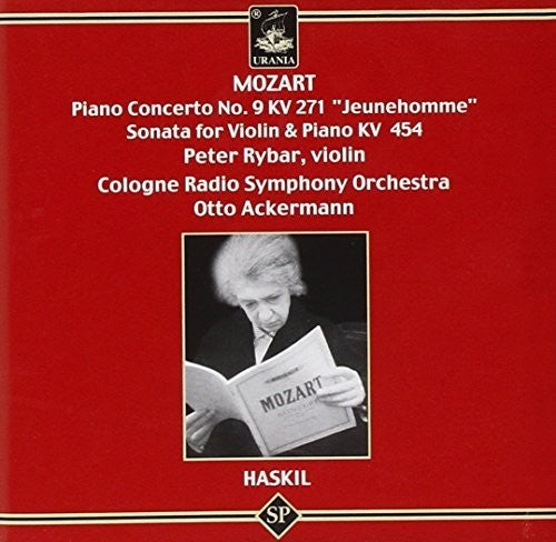 Mozart / Haskil / Rybar / Ackermann / Cologne Rso - Piano Concerto 9 / Sonata For Violin & Piano - Music CD
