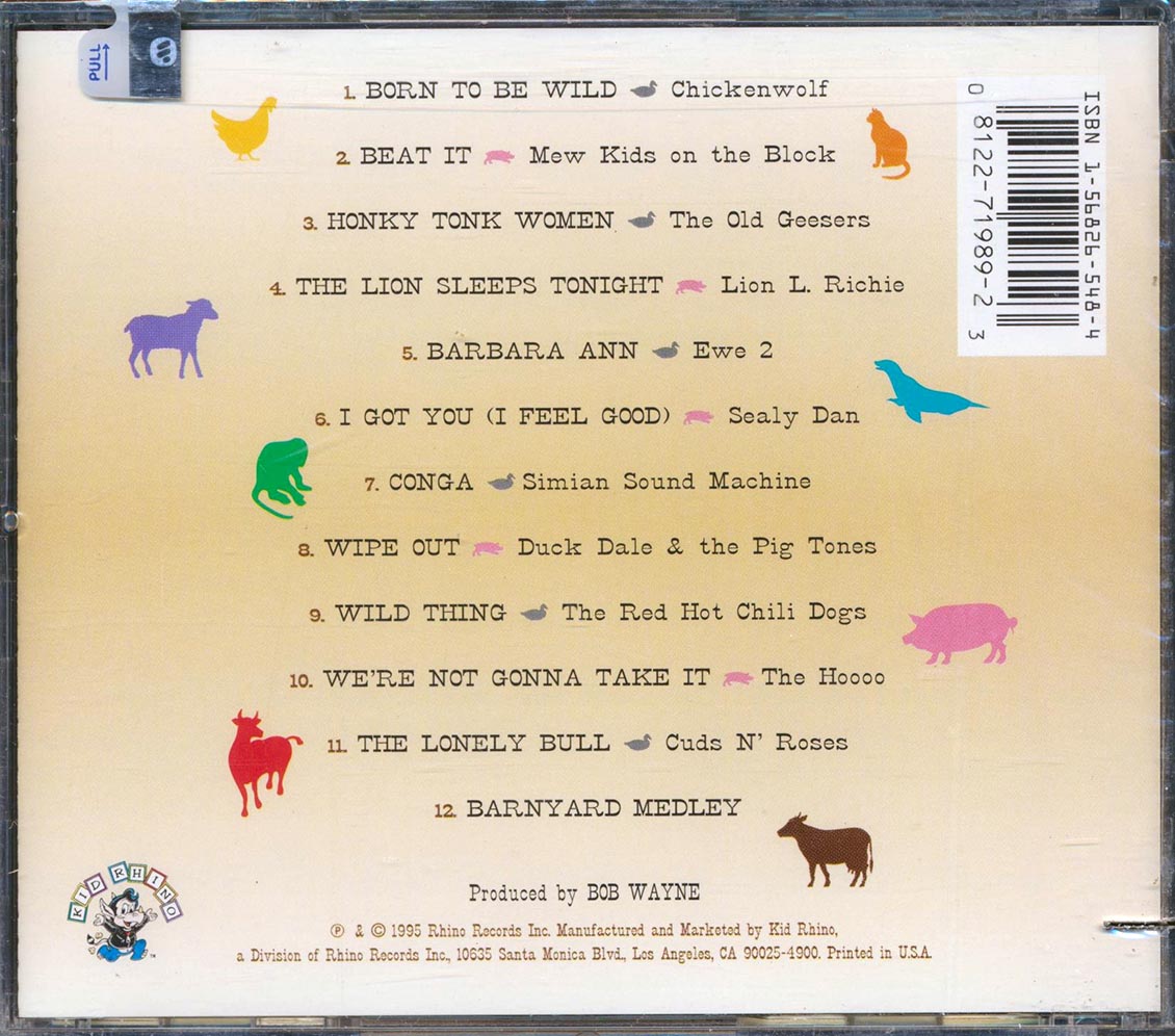 Duck Dale, Cuds N Roses, Chickenwolf, Lion L Richie, Ewe 2, Etc. - Barnyard Beat: Livestock Rock And Jungle Jams (marked/ltd stock) Music CD