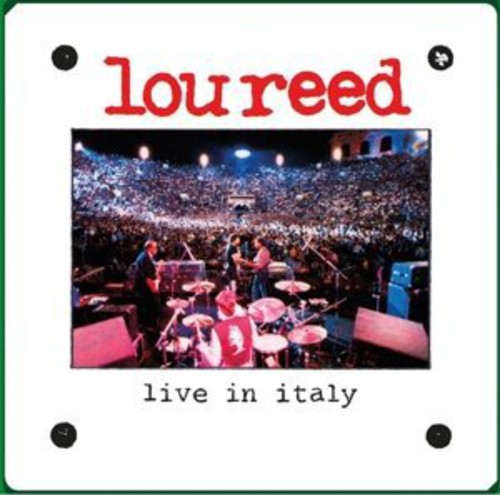 the album cover for Lou Reed - Live in Italy