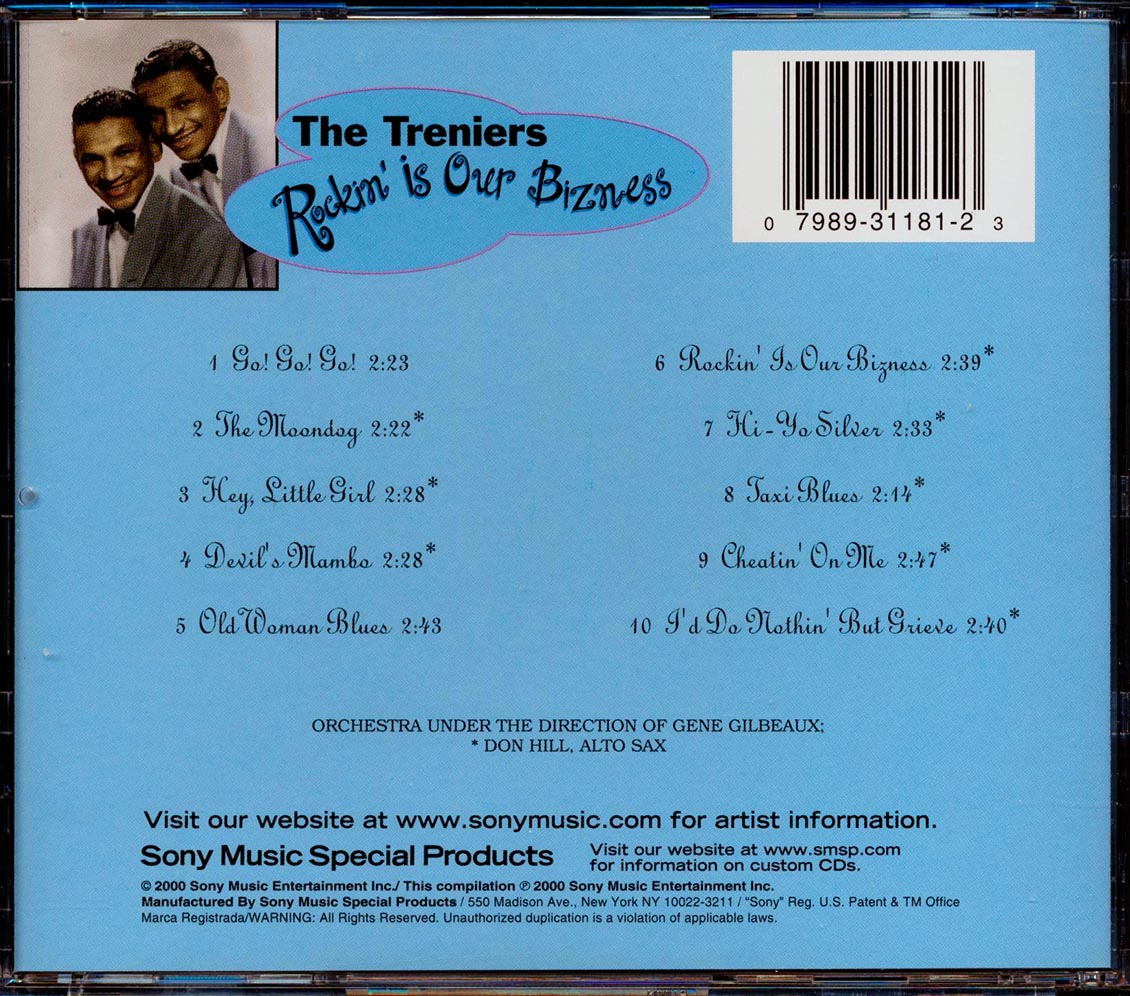 The Treniers Rockin' Is Our Bizness Music CD