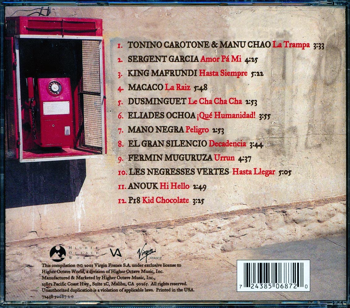 Eliades Ochoa, Mano Negra, Sergeant Garcia, El Gran Silencio, Etc. - !Fuerza! Music CD