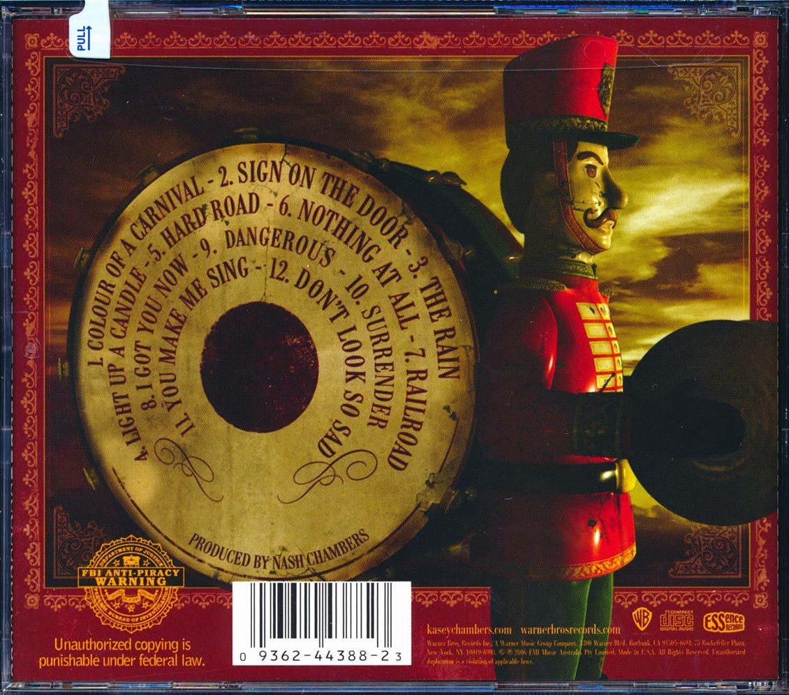 Kasey Chambers - Carnival Music CD
