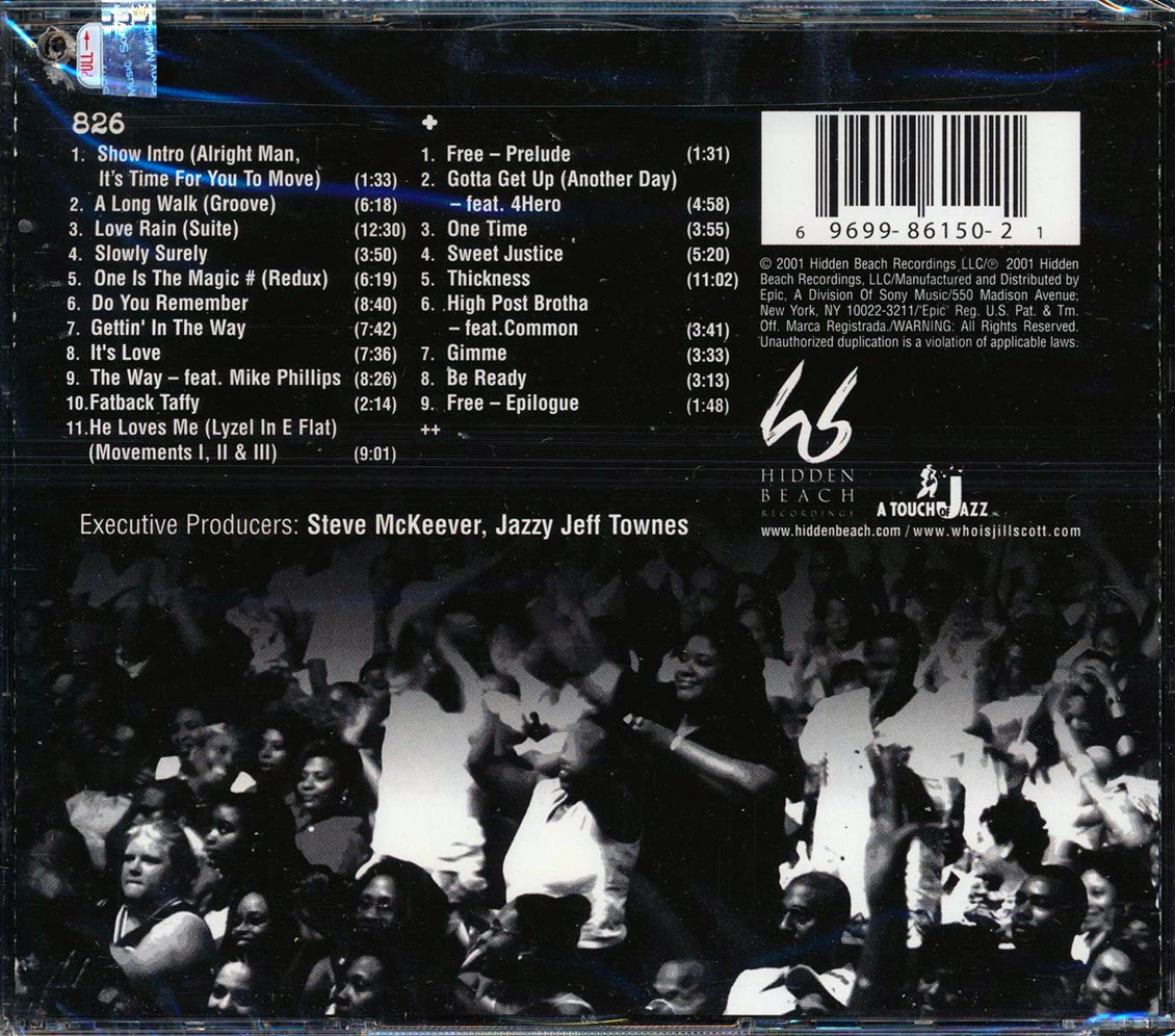 Jill Scott - Experience: Jill Scott 826+ (marked/ltd stock) Music CD