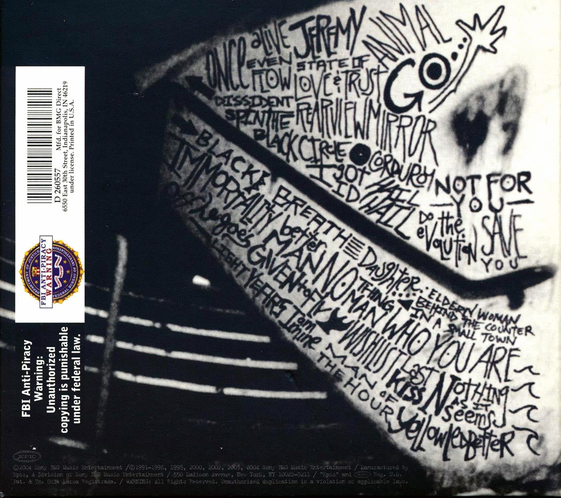 Pearl Jam Rearviewmirror Greatest Hits 1991 2003 33 tracks 2xCD Music CD