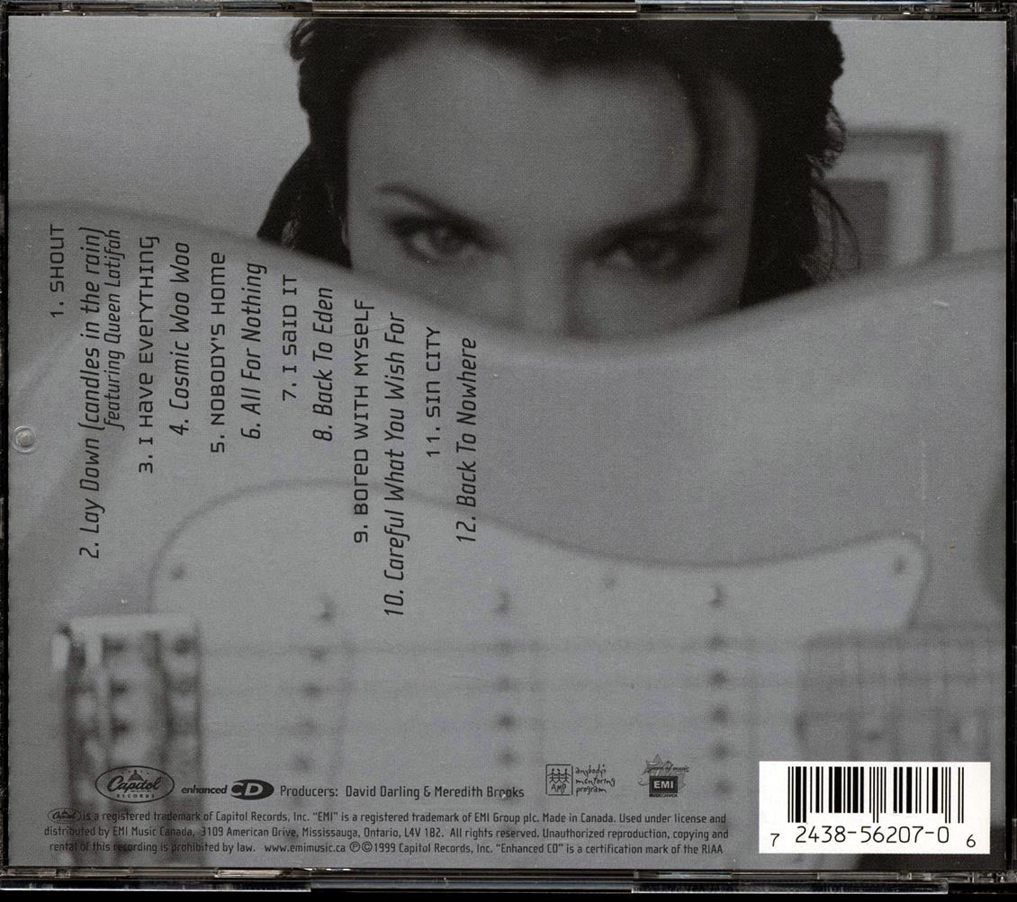 Meredith Brooks - Deconstruction Music CD