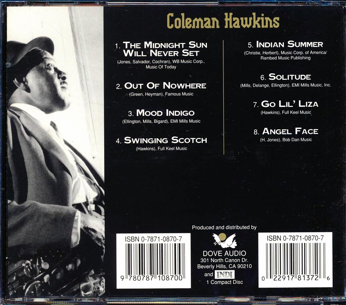 Coleman Hawkins - Solitude (ltd. ed.) Music CD