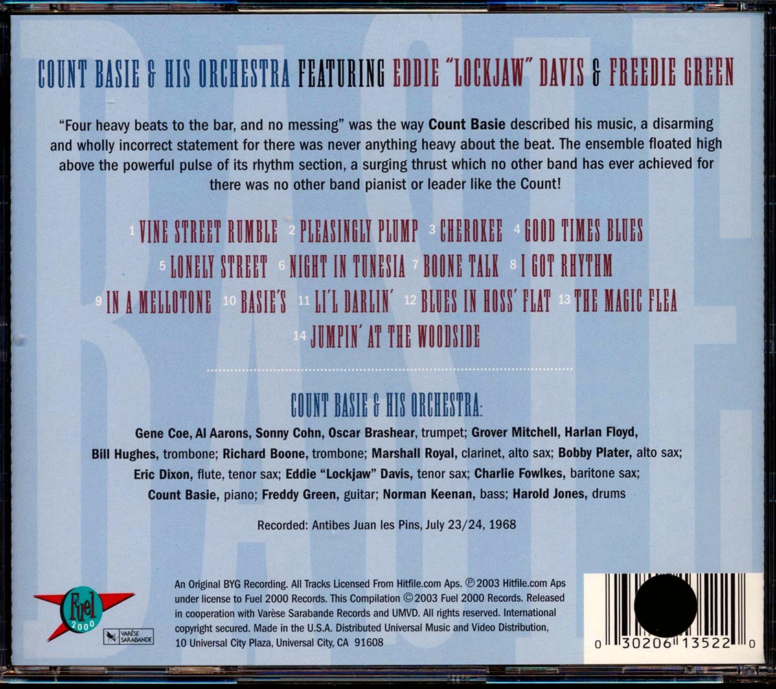 Count Basie - Wild & Swingin' (marked/ltd stock) Music CD