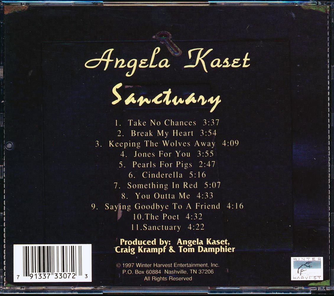 Angela Kaset - Sanctuary Music CD