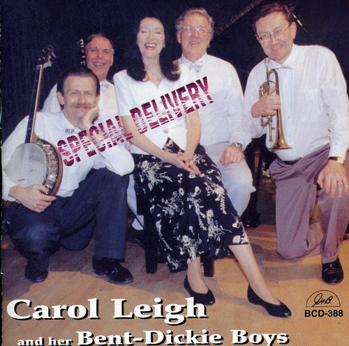the album cover for Carol Leigh & Bent-Dickie Boys - A Tribute To Louis and The 1920 Singers